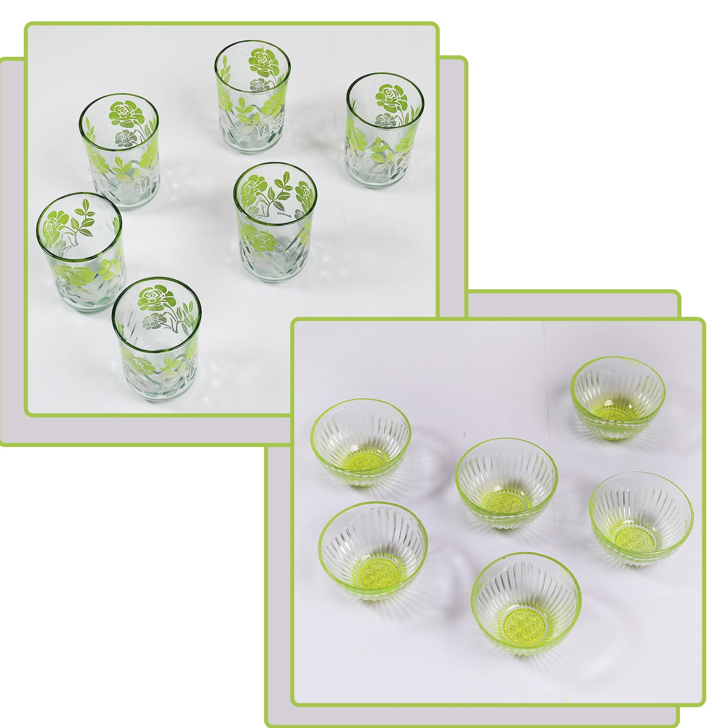 7133 Round 6 Glass With 6 Bowl Set, All Purpose Serving Set For Home & Kitchen Use DeoDap 7133 Round 6 Glass With 6 Bowl Set, All Purpose Serving Set For Home & Kitchen Use DeoDap